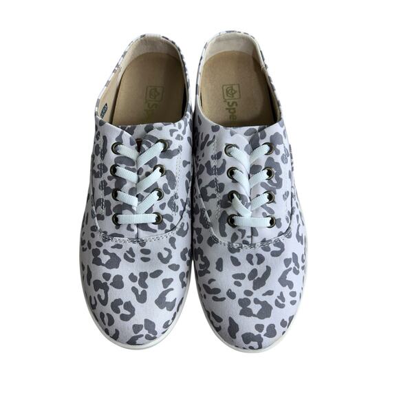 Spenco Khloe Kick Leopard Print Slip On Shoes Sz 8.5 B Comfort Footbed Sneakers - Picture 7 of 9